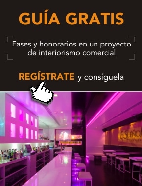 Consigue Gratis la Guía de Fases y Honorarios en Proyectos de Interiorismo Comercial