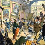 Cómo te puede engañar un interiorista. Ilustración "un día en el Louvre".