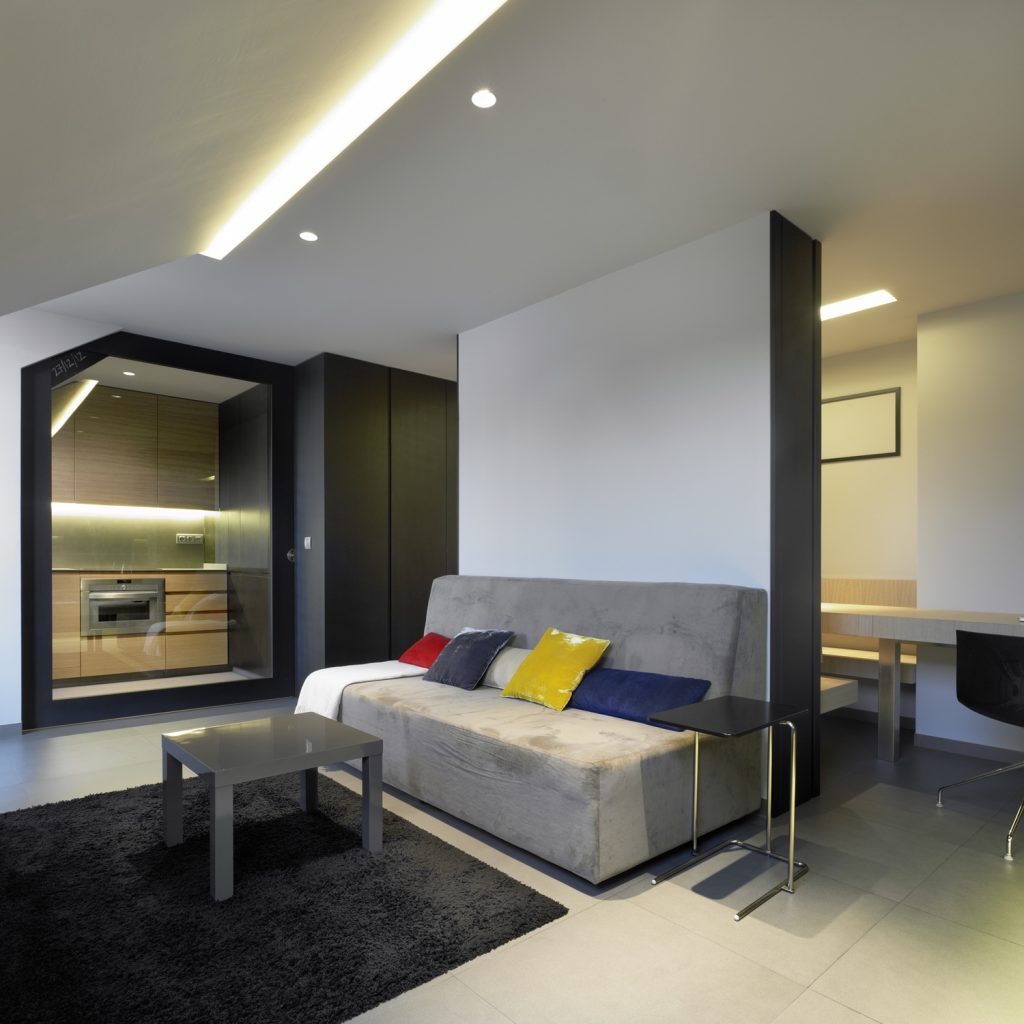 Diseño de apartamento con terraza en A Coruña