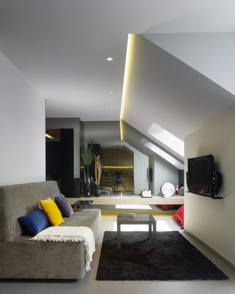 Diseño de apartamento con terraza en A Coruña