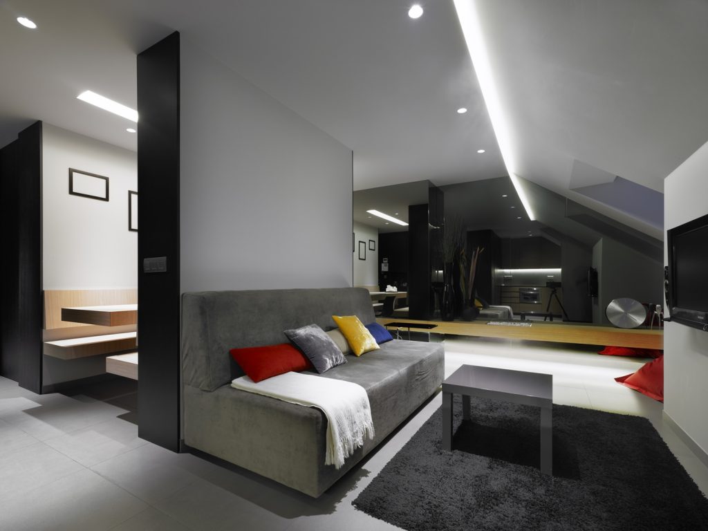 Diseño de apartamento con terraza en A Coruña