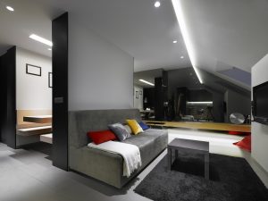 Diseño de apartamento con terraza en A Coruña