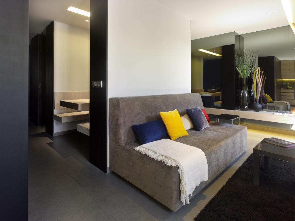 Diseño de apartamento con terraza en A Coruña