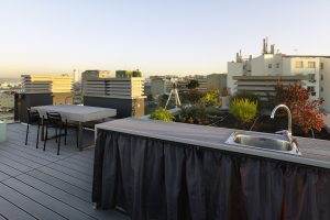 Diseño de apartamento con terraza en A Coruña