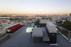 Diseño de apartamento con terraza en A Coruña