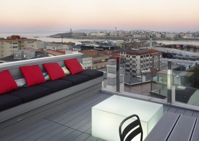 Ático con terraza. Vivienda en A Coruña