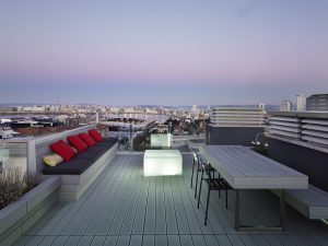 Diseño de apartamento con terraza en A Coruña