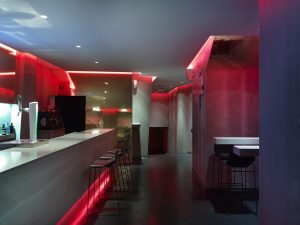 Barra en Diseño de La Fragua de Vulcano Lounge & Bar