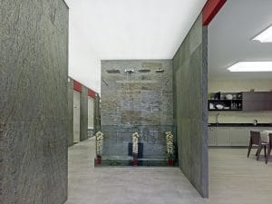 Diseño de showroom de materiales de construcción en Galicia
