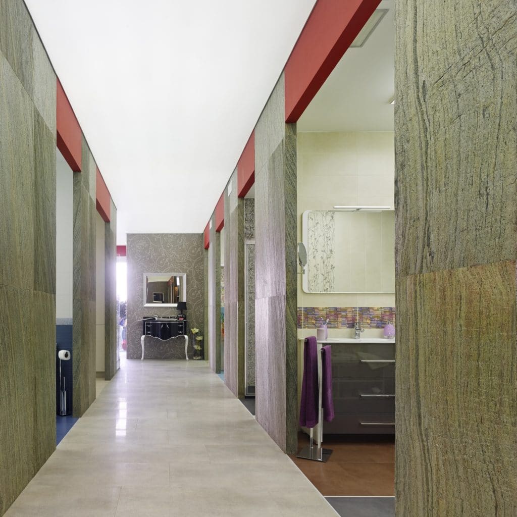 Diseño de showroom de materiales de construcción en Galicia