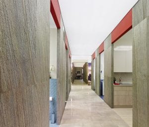 Diseño de showroom de materiales de construcción en Galicia