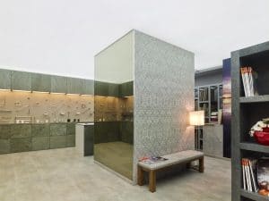 Diseño de showroom de materiales de construcción en Galicia