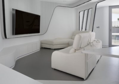 Diseño interior vivienda futurista en Elche