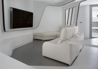 Diseño interior vivienda futurista en Elche