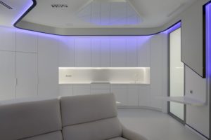 Cocina minimalista-Diseño interior vivienda futurista en Elche