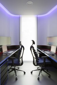 Despacho-Diseño interior vivienda futurista en Elche