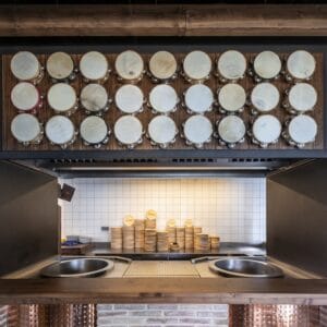 Puesto pulpeira en Diseño de pulpería La Caseta de Aurora