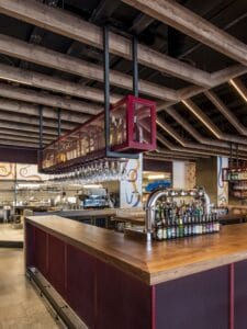 Barra en Diseño de pulpería La Caseta de Aurora