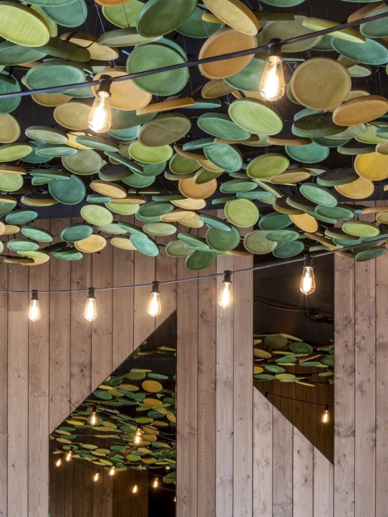 Platos pulpo en Diseño de pulpería La Caseta de Aurora