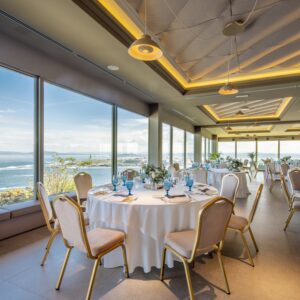 Interiorismo en Salón de Eventos 'Amar Eventos' by Árbore de Veira