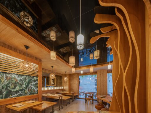 Diseño interior restaurante Koh Lanta Elche