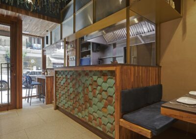 Diseño restaurante LaMaskerida de Gros Donosti