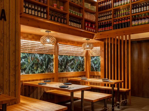 Diseño Interior de Restaurante Asiático KohLanta San Juan