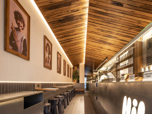 Diseño cafetería Hi! Pontevedra